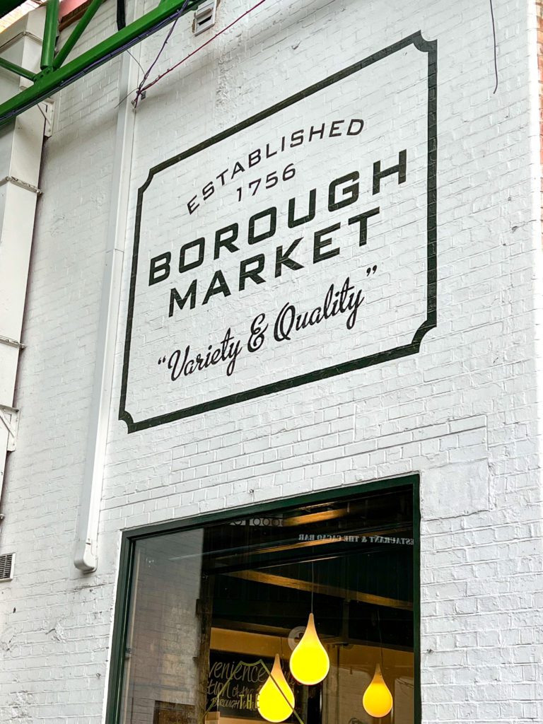 Borough Market - great lunch spot for one day in London